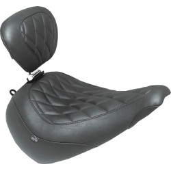 Σέλα solo wide tripper με πλάτη breakout MUSTANG SEATS 89027