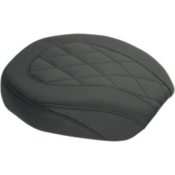 Πίσω σέλα solo wide tripper diamond stitched black MUSTANG SEATS 76705