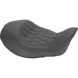 Κάθισμα wide tripper forward solo diamond stitched black MUSTANG SEATS 76710