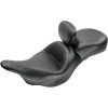 Κάθισμα wide touring 2-up vintage smooth με πλάτη οδηγού MUSTANG SEATS 79631