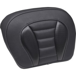 Deluxe Tour Chopped Tour Pak Blk w/ Gun Metal Thread MUSTANG SEATS 88405GM Deluxe Tour Chopped Tour Pak Blk w/ Gun Metal Thread MUSTANG SEATS 88405GM