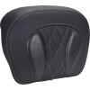 Μαξιλαράκι για πλάτη CHOPPED TPAK gun metal gray thread MUSTANG SEATS 88440GM