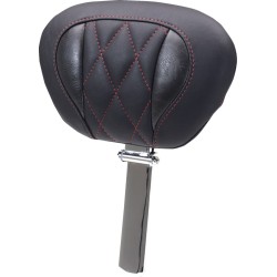 Πλάτη super tour DLX diam dark cherry thread MUSTANG SEATS 89460DC