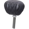 Πλάτη super tour DLX DIAM gun metal gray thread MUSTANG SEATS 89460GM