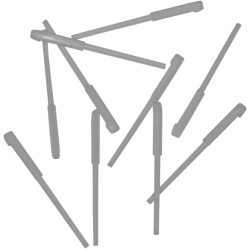 Βύσμα για άνοιγμα MOLEX 10 τεμάχια NAMZ NM-34345-0001 Βύσμα για άνοιγμα MOLEX 10 τεμάχια NAMZ NM-34345-0001