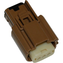 Σύνδεσμος molex MX-150 θηλυκός 3-θέσεων καφέ NAMZ NM-33471-0303