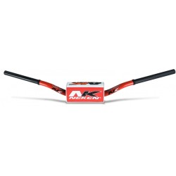 Τιμόνι K-BAR RADICAL DESIGN αλουμίνιο κόκκινο-λευκό NEKEN R00182C-RW