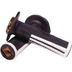 Emig pro V2 lock-on soft grip black/white ODI H36EPBW