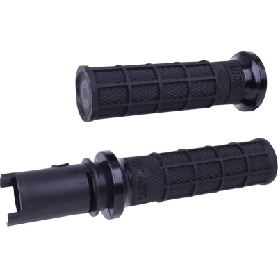 Hart-Luck Signature V-Twin Lock-On λαβές - CVO - μαύρο/μαύρο ODI V31HTC-BB-B