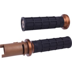 Hart-Luck signature V-Twin lock-on χειρολαβές - CVO - μαύρο/μπρούτζινο ODI V31HTC-BZ-Z Hart-Luck signature V-Twin lock-on χειρολαβές - CVO - μαύρο/μπρούτζινο ODI V31HTC-BZ-Z