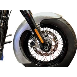 Μπροστινό φτερό από χάλυβα M8 SOFTAIL με σατινέ προσαρμογέα φτερού PAUL YAFFE THICK-OEM-M8ST-S Μπροστινό φτερό από χάλυβα M8 SOFTAIL με σατινέ προσαρμογέα φτερού PAUL YAFFE THICK-OEM-M8ST-S