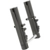 Μπροστινό κάτω σετ πιρουνιών dual disc black PERFORMANCE MACHINE 0208-2096-B