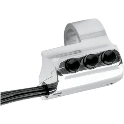 Χρωμιωμένο δεξί τριπλό κουμπί PERFORMANCE MACHINE 0062-2032-CH