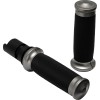 Περιγράμματα λαβών Renthal Wrapped - '24+ Harley-Davidson - Gunmetal Gray PERFORMANCE MACHINE 0063-2105M-GU