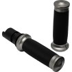 Περιγράμματα λαβών Renthal Wrapped - '24+ Harley-Davidson - Gunmetal Gray PERFORMANCE MACHINE 0063-2105M-GU thumb