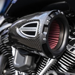 Φίλτρο αέρα C4 σειράς ανθρακονήματα B/O big twin carb & EFI PERFORMANCE MACHINE 0206-2162-SMB
