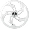 Μπροστινή πλάκα interchangeable rival chrome για όλα τα super gas φίλτρα αέρα PERFORMANCE MACHINE 0206-2010RVL-CH