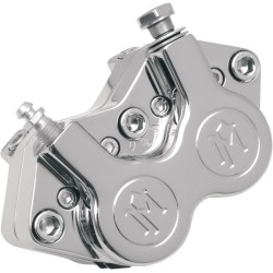 Σετ δαγκάνας classic 4 έμβολα εμπρός/πίσω 125 x 4s χρώμιο PERFORMANCE MACHINE 0052-2200-CH