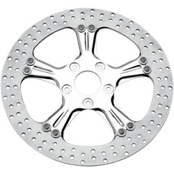 Πίσω πλωτός δίσκος φρένων WRATH χρώμιο 11.8 PERFORMANCE MACHINE 0133-1802WRAS-CH
