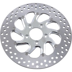 Δίσκος φρένου εμπρός/αριστερός TORQUE χρώμιο 11.8 PERFORMANCE MACHINE 0133-1800TORLS-CH