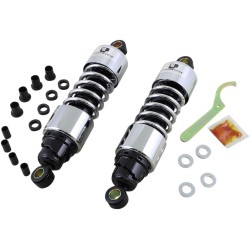 Προοδευτικά αμορτισέρ σειράς 412 American-tuned gas shocks chrome 11.5 Προοδευτικά αμορτισέρ σειράς 412 American-tuned gas shocks chrome 11.5