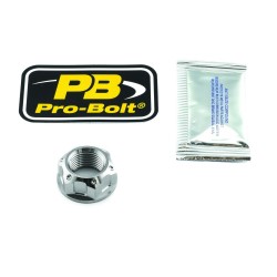 Τιτάνιο παξιμάδι με φλάντζα για άξονα M24x(1.50mm) πίσω τροχού φυσικό ΑΛΛΑ TINUT24150002Z2 Τιτάνιο παξιμάδι με φλάντζα για άξονα M24x(1.50mm) πίσω τροχού φυσικό ΑΛΛΑ TINUT24150002Z2
