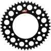 Πίσω CW Black Grvd Pkd RENTHAL 441U-428-48GPBK