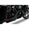 Αληθινές διπλές κεφαλές μαύρες για Harley-Davidson RINEHART RACING 100-0653