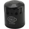 Φίλτρα λαδιού black S&S CYCLE 31-4103