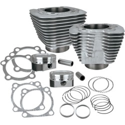 Σετ κυλίνδρων 883-1200 silver S&S CYCLE 910-0688 Σετ κυλίνδρων 883-1200 silver S&S CYCLE 910-0688