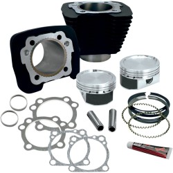 Σετ κυλίνδρων 883-1200 μαύρο S&S CYCLE 910-0687 Σετ κυλίνδρων 883-1200 μαύρο S&S CYCLE 910-0687