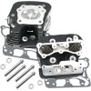 Σετ κυλινδροκεφαλής super stock 79cc wrinkle black S&S CYCLE 900-0251