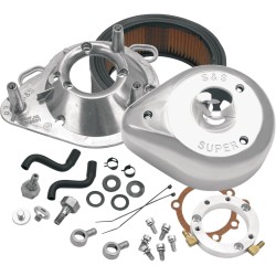 Φίλτρο αέρα teardrop για CV-carb/EFI χρώμιο S&S CYCLE 17-0450 Φίλτρο αέρα teardrop για CV-carb/EFI χρώμιο S&S CYCLE 17-0450