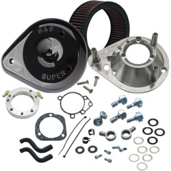 Σετ φίλτρου αέρα classic teardrop για stock carb/EFI γυαλιστερό μαύρο S&S CYCLE 170-0181A Σετ φίλτρου αέρα classic teardrop για stock carb/EFI γυαλιστερό μαύρο S&S CYCLE 170-0181A