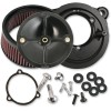 Σετ φίλτρου αέρα stealth χωρίς καπάκι για σώματα throttle hog 58mm μαύρο S&S CYCLE 170-0164