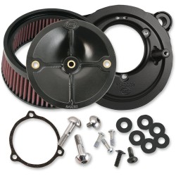 Σετ φίλτρου αέρα stealth χωρίς καπάκι για σώματα throttle hog 58mm μαύρο S&S CYCLE 170-0164 Σετ φίλτρου αέρα stealth χωρίς καπάκι για σώματα throttle hog 58mm μαύρο S&S CYCLE 170-0164