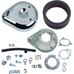 Σετ φίλτρου αέρα classic teardrop stock bore tbw chrome S&S CYCLE 170-0305B Σετ φίλτρου αέρα classic teardrop stock bore tbw chrome S&S CYCLE 170-0305B