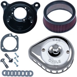 Φίλτρο αέρα mini teardrop stealth EFI chrome S&S CYCLE 170-0441 Φίλτρο αέρα mini teardrop stealth EFI chrome S&S CYCLE 170-0441
