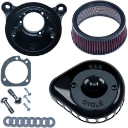 Φίλτρο αέρα mini teardrop stealth EFI black S&S CYCLE 170-0442