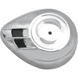 Κάλυμμα φίλτρου αέρα STEALTH AIRSTREAM CHROME S&S CYCLE 170-0118 Κάλυμμα φίλτρου αέρα STEALTH AIRSTREAM CHROME S&S CYCLE 170-0118