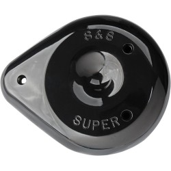 Κάλυμμα φίλτρου αέρα teardrop μαύρο S&S CYCLE 170-0384A Κάλυμμα φίλτρου αέρα teardrop μαύρο S&S CYCLE 170-0384A