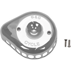Κάλυμμα φίλτρου αέρα mini tear drop chrome S&S CYCLE 170-0367 Κάλυμμα φίλτρου αέρα mini tear drop chrome S&S CYCLE 170-0367