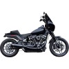 Σύστημα Εξάτμισης 2:1 Qualifier Race Only Black M8 Softail 2018-23 S&S CYCLE 550-1106