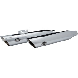 Σιγαστήρας slip on slash-cut chrome S&S CYCLE 550-0736