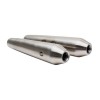 Κωνικοί σιγαστήρες SS Slip-On για Royal Enfield 650 Twins S&S CYCLE 550-0770