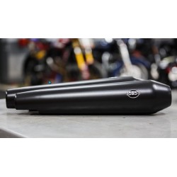 Κωνικοί μαύροι απολήξεις για Royal Enfield 650 Twins S&S CYCLE 550-1101 Κωνικοί μαύροι απολήξεις για Royal Enfield 650 Twins S&S CYCLE 550-1101