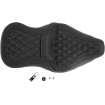 Διπλή σέλα road sofa LS frontrear leathersaddlegel plain black SADDLEMEN 808-07B-182 thumb