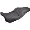 Κάθισμα 2-up slim frontrear leathersaddlehydesaddlegel black SADDLEMEN 808-07B-162