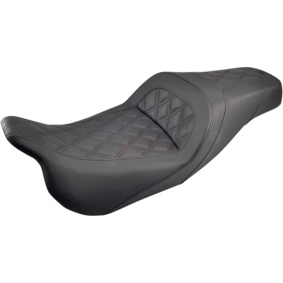 Κάθισμα 2-up slim frontrear leathersaddlehydesaddlegel black SADDLEMEN 808-07B-162 Κάθισμα 2-up slim frontrear leathersaddlehydesaddlegel black SADDLEMEN 808-07B-162
