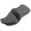 Διπλή Σέλα Road Sofa LS εμπρός/πίσω LeatherSaddleGel μαύρη SADDLEMEN 808-07B-184